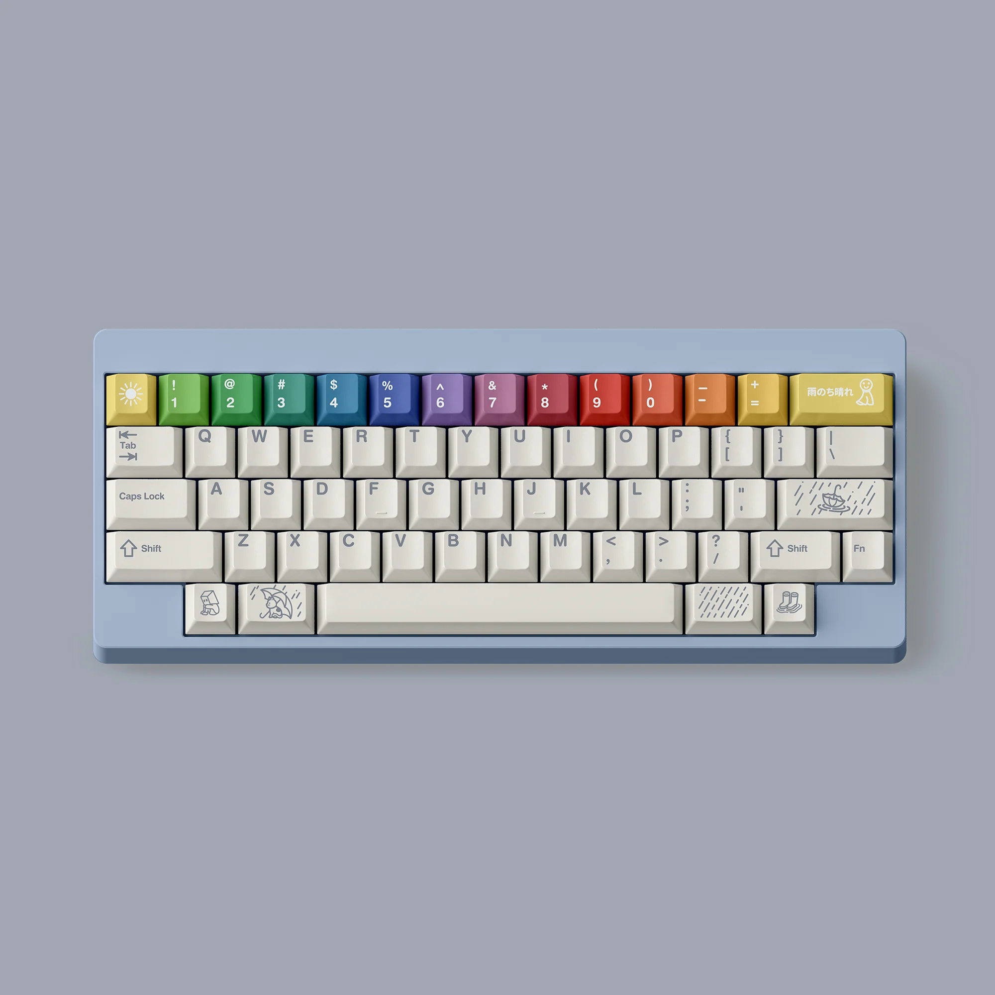 After the Rain R2 Cherry profile Keycaps - Image 14