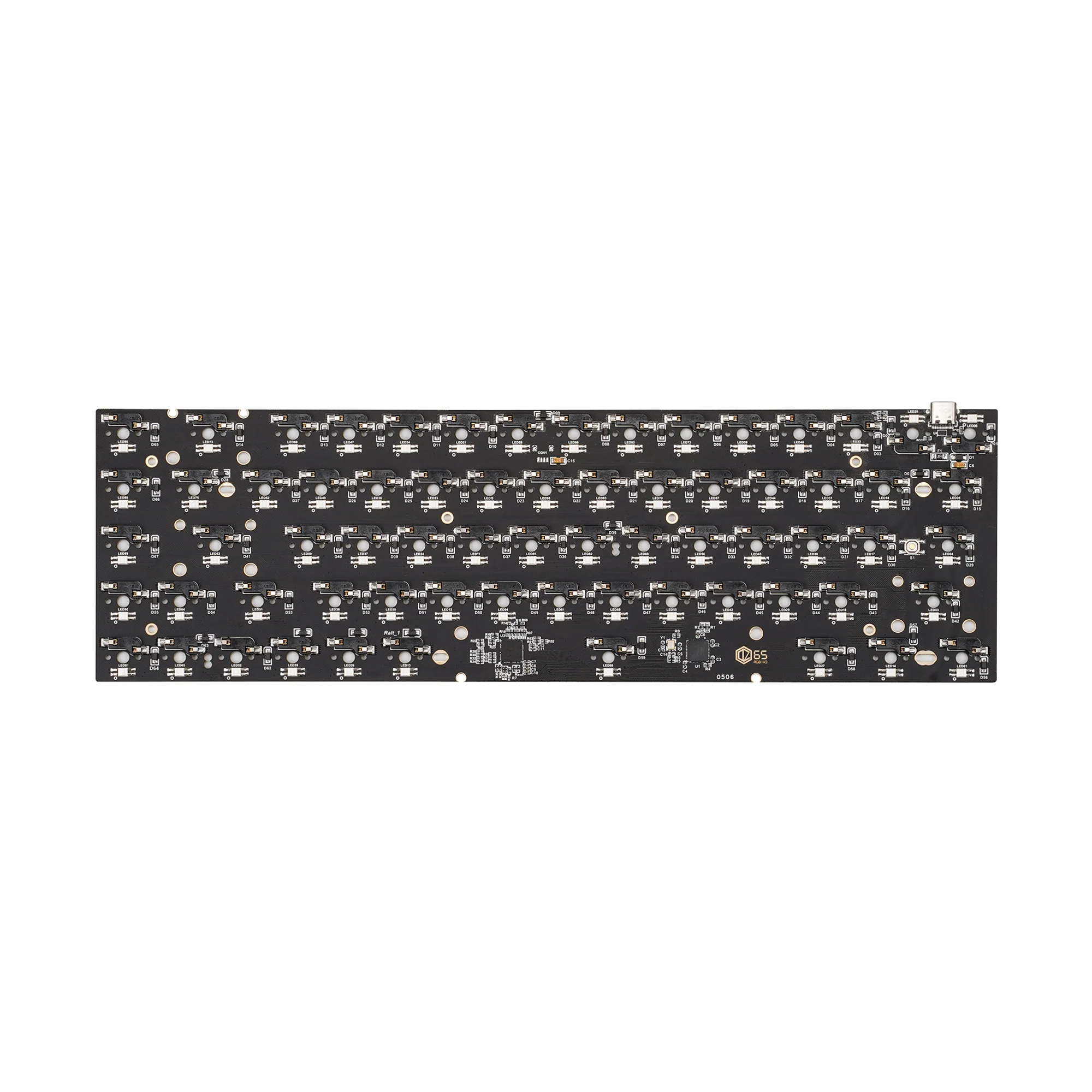 DZ65 RGB V3 Hot-Swap RGB PCB - Image 2