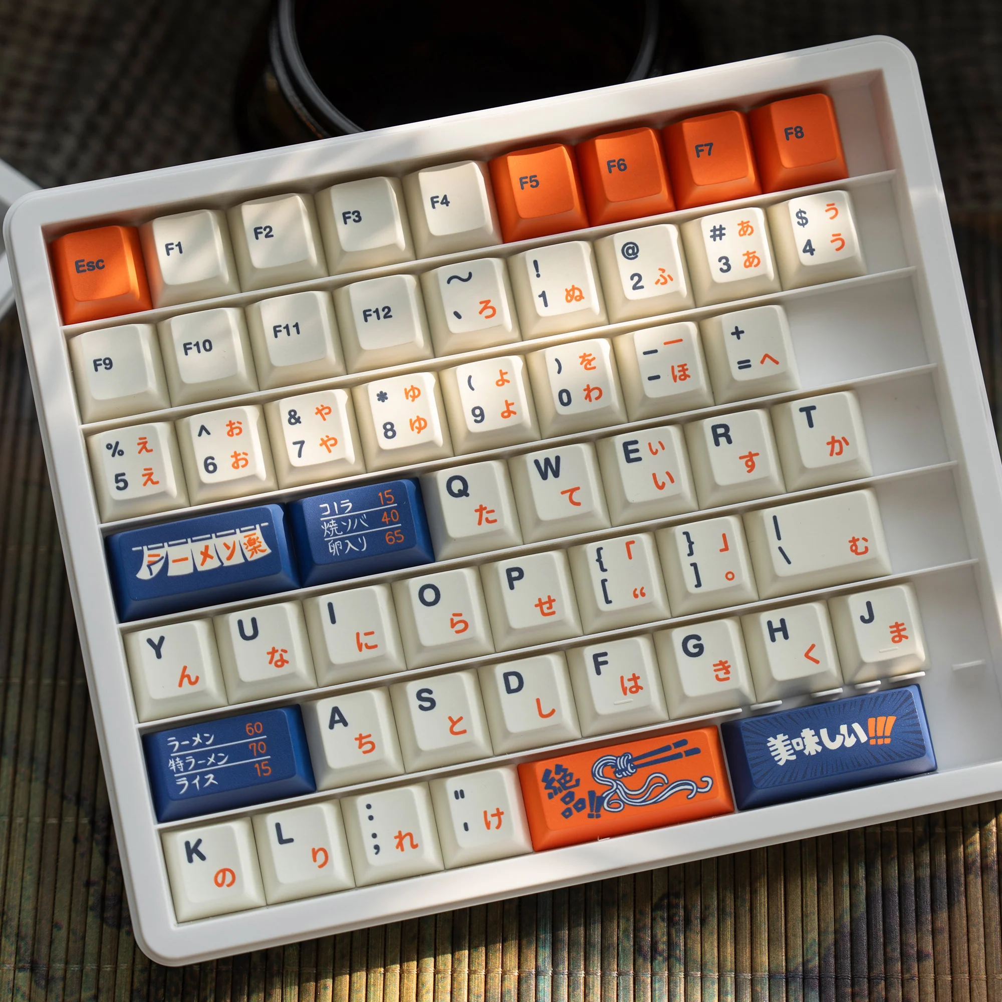 Ichiraku Ramen R2 Cherry profile Keycaps - Image 4