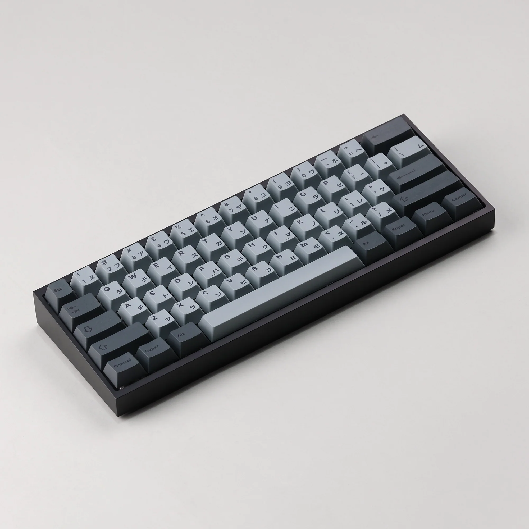 Tofu60 DZ60RGB ANSI Mechanical Keyboard With Cement Grey Japanese PBT Keycaps - Image 13