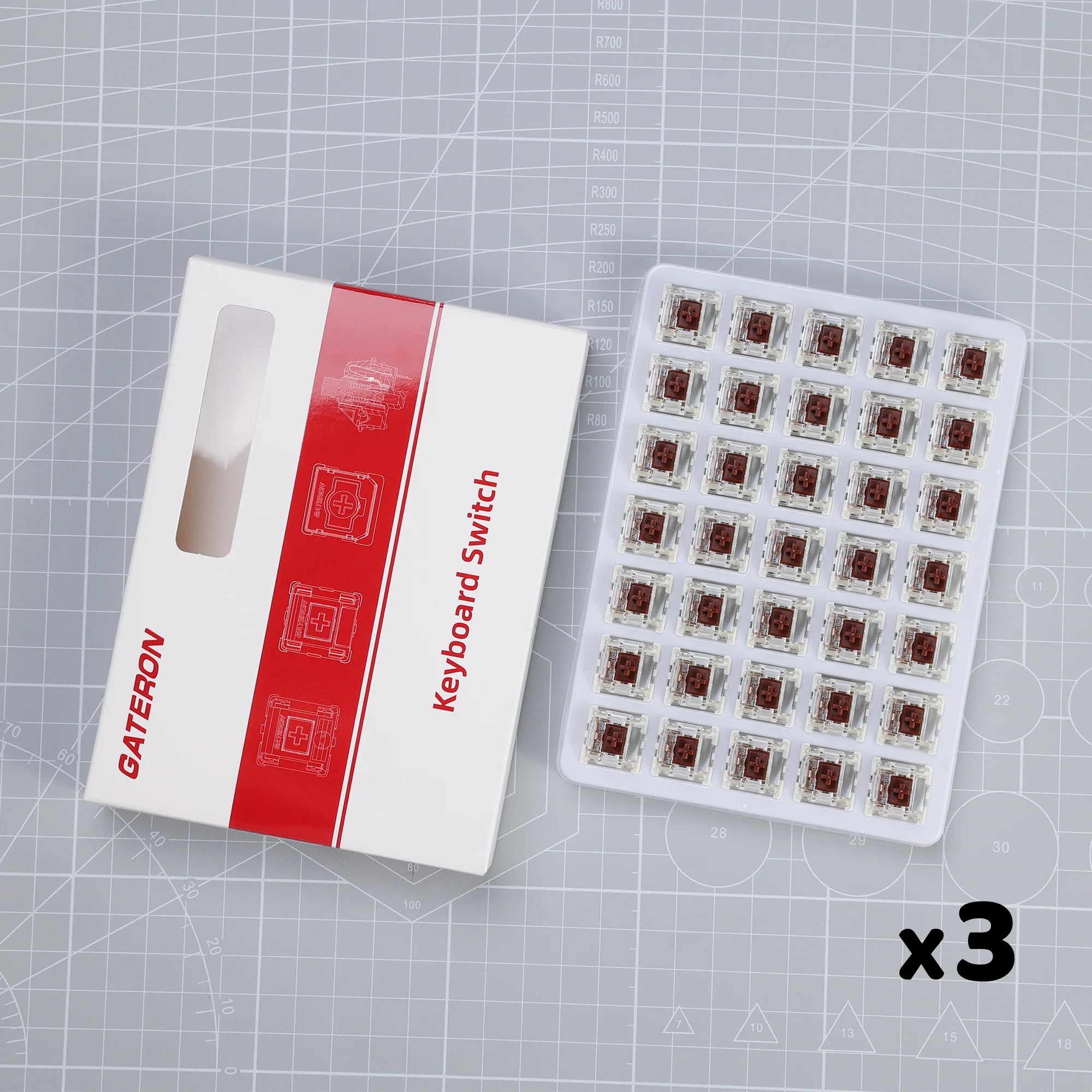 Gateron G Pro 3.0 Brown Tactile Switches - Image 14