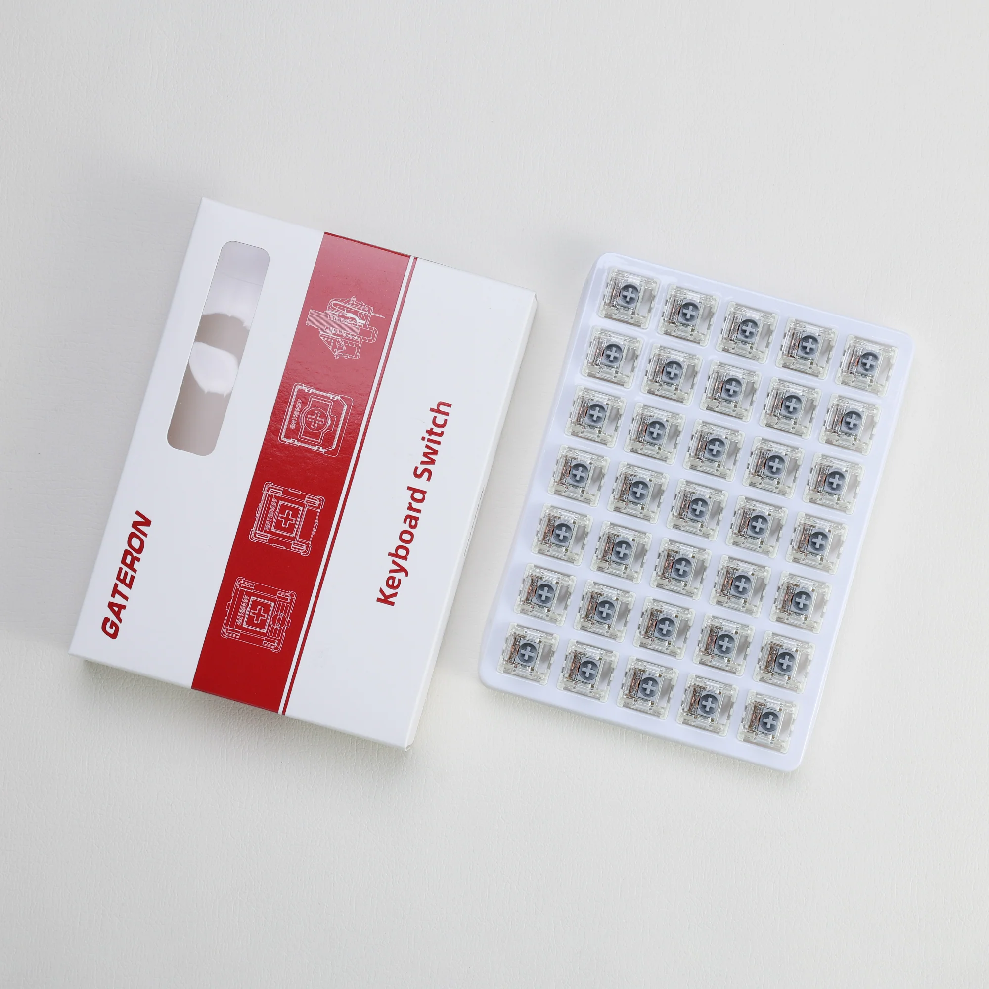 Gateron G Pro 3.0 Silver Linear Switches - Image 11