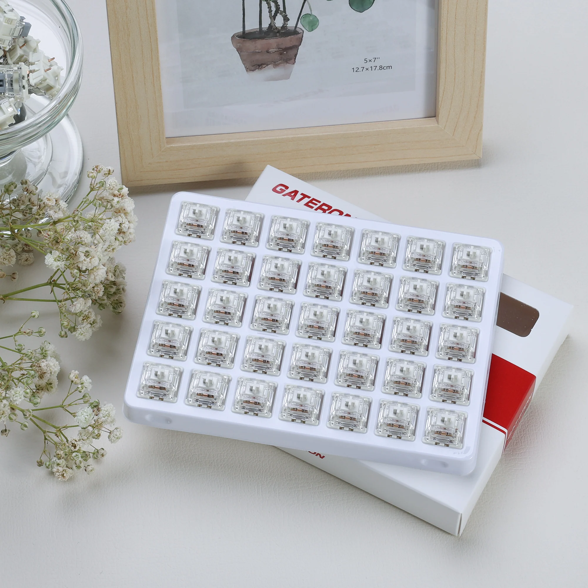 Gateron G Pro 3.0 White Linear Switches - Image 13