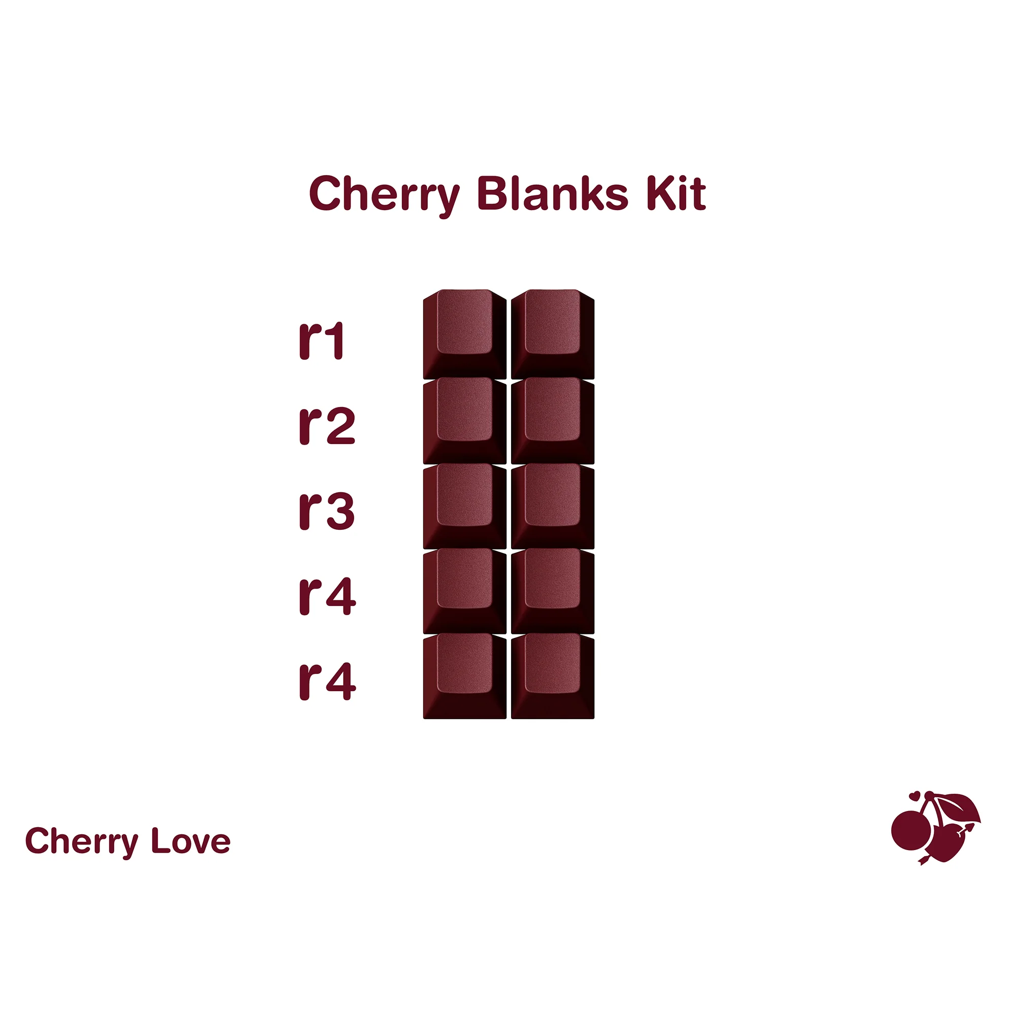 GMK CYL Cherry Love - Image 3