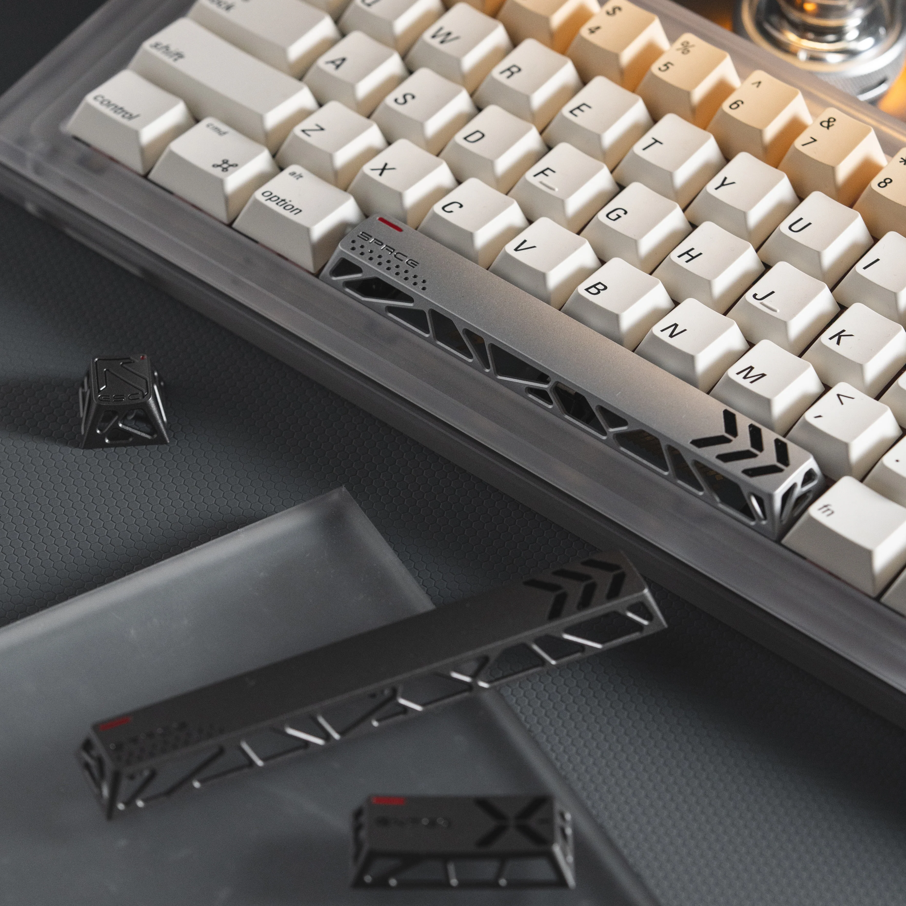 Hollow Star Key Cherry Profile Metal Keycaps - Image 7