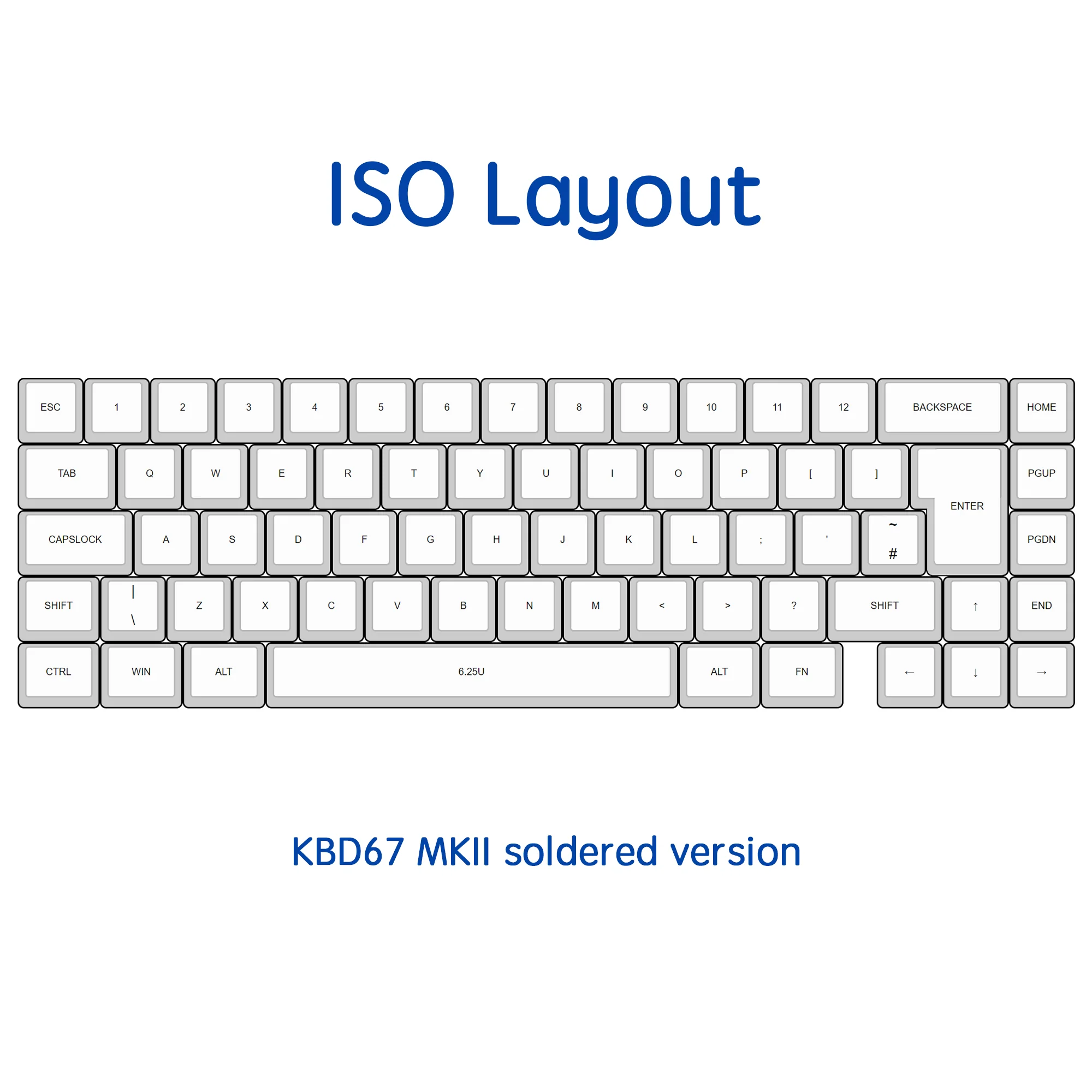 KBD67 MarK II soldered version assembly service - Image 3