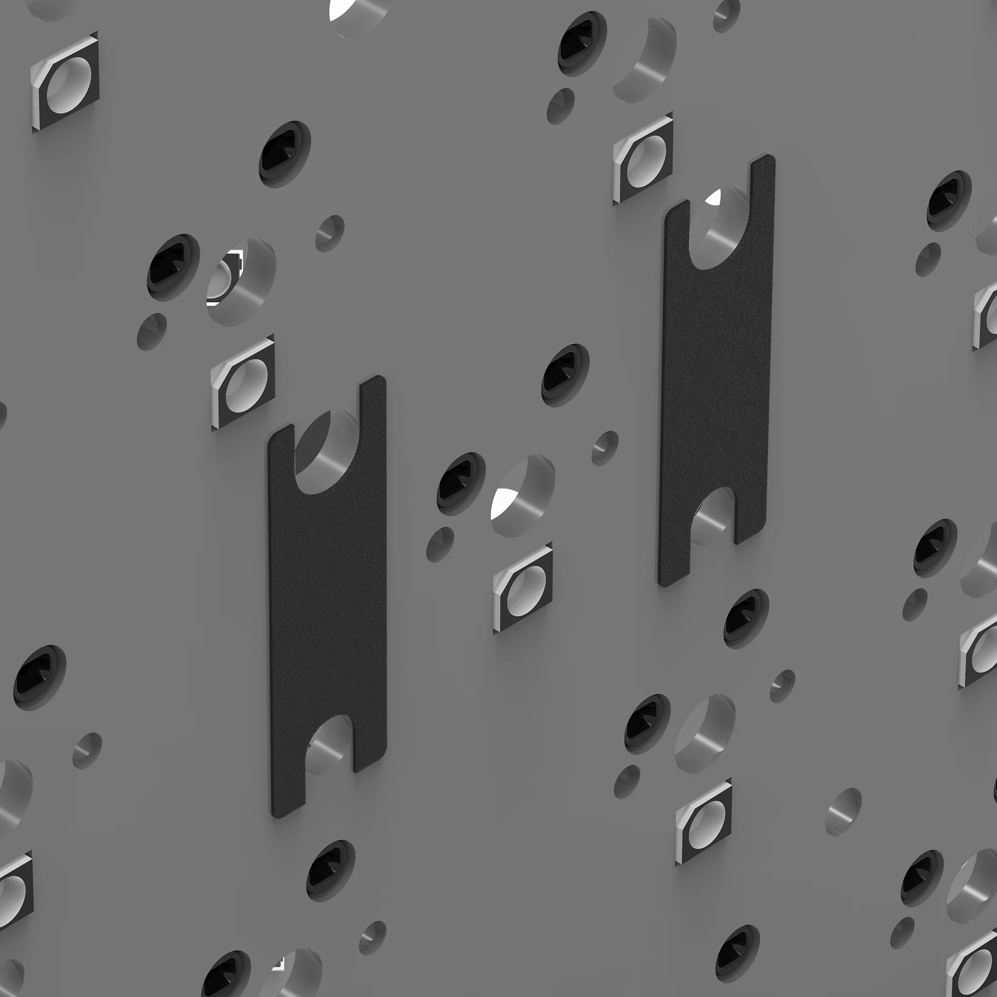KBDfans Stabilizers foam sticker(20Pcs) - Image 3