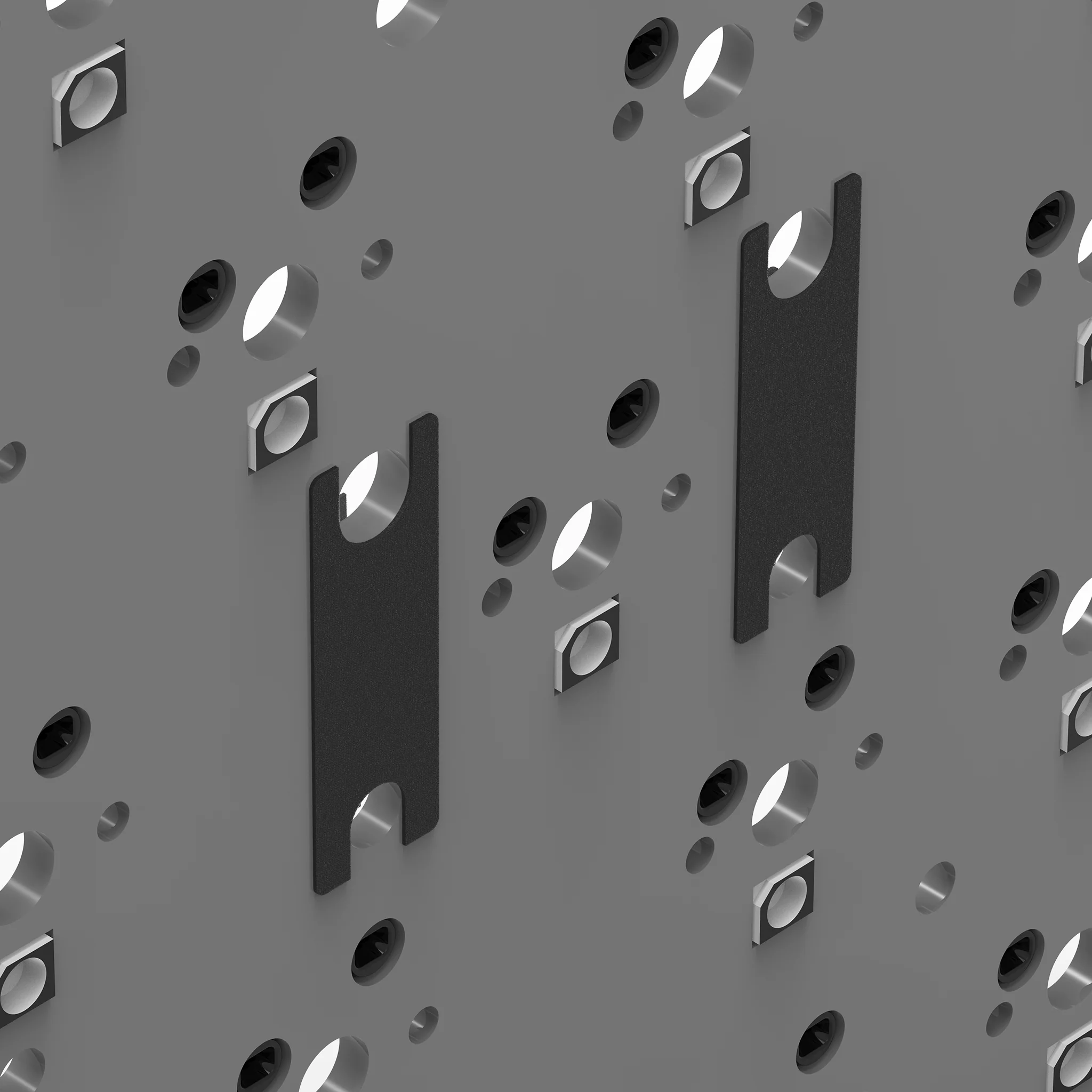 KBDfans Stabilizers foam sticker(20Pcs) - Image 5