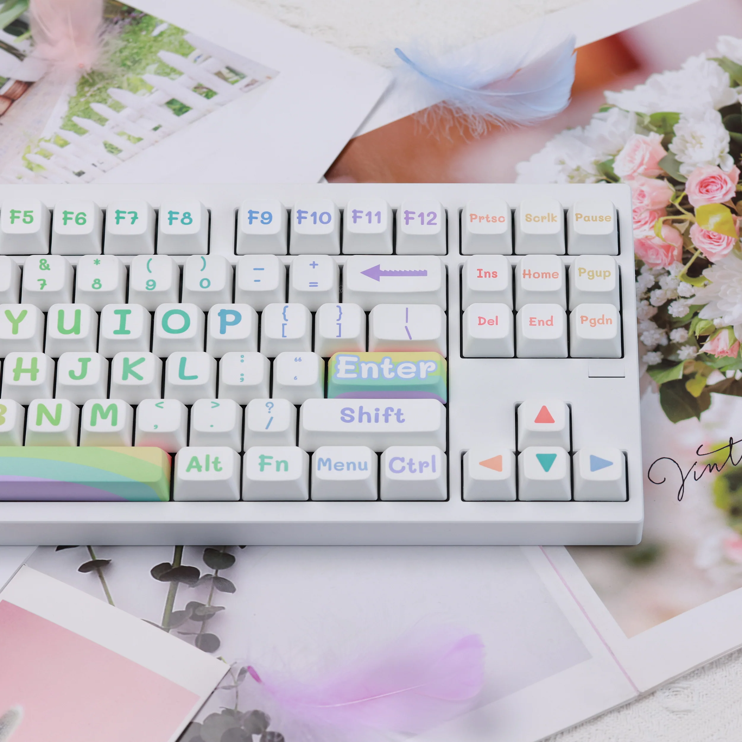 Rainbow MDA Profile keycaps set - Image 8