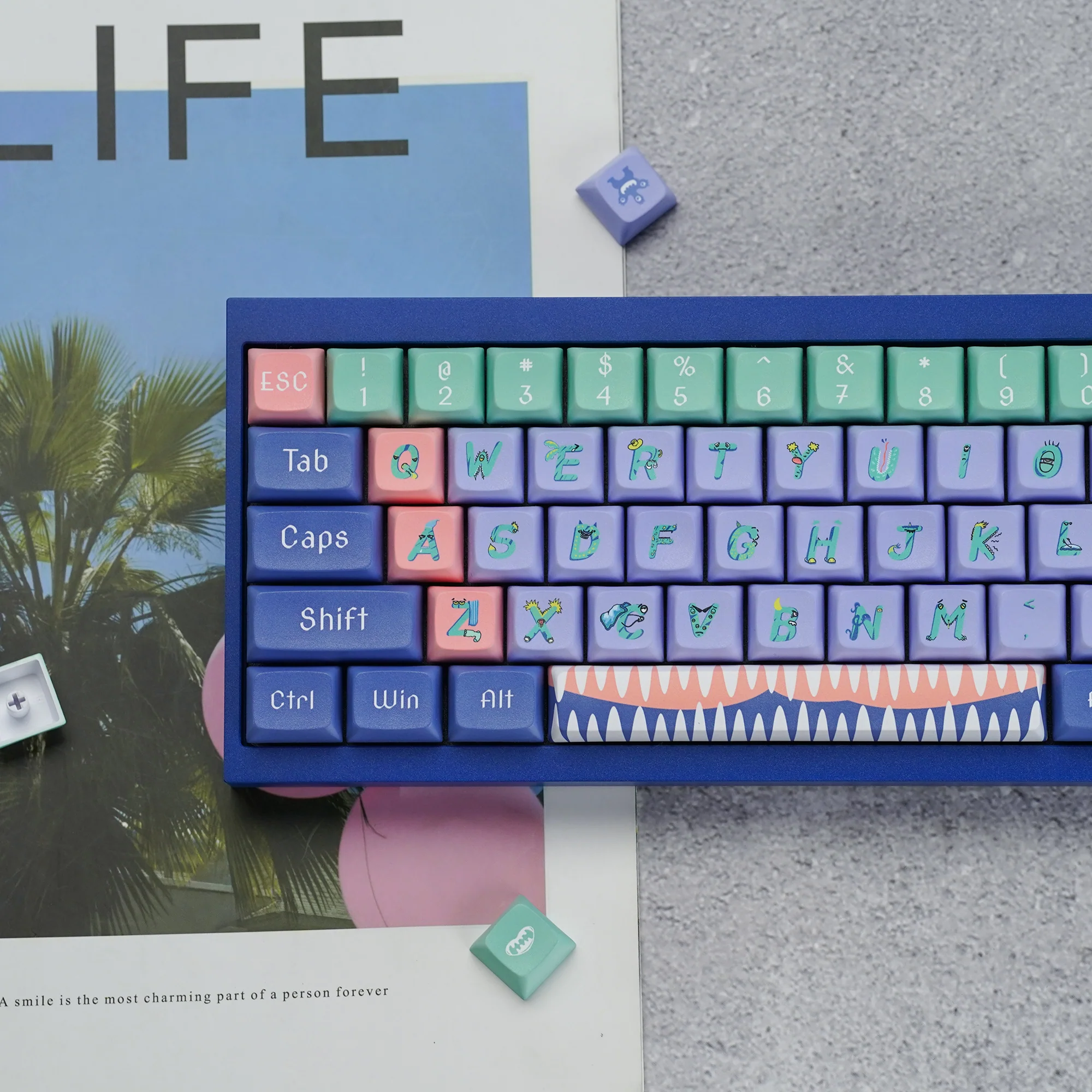 Night Owl XDA Profile Keycaps Set - Image 15
