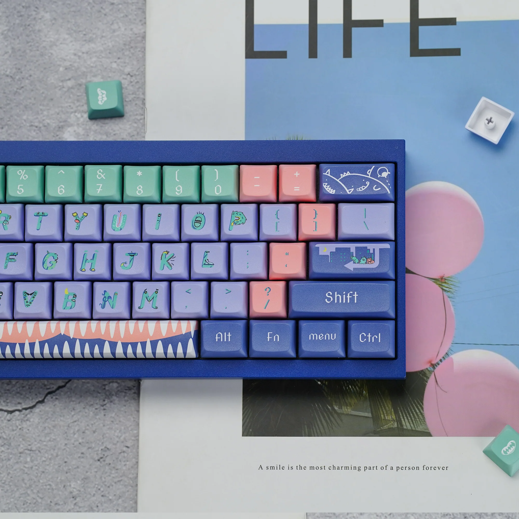 Night Owl XDA Profile Keycaps Set - Image 16