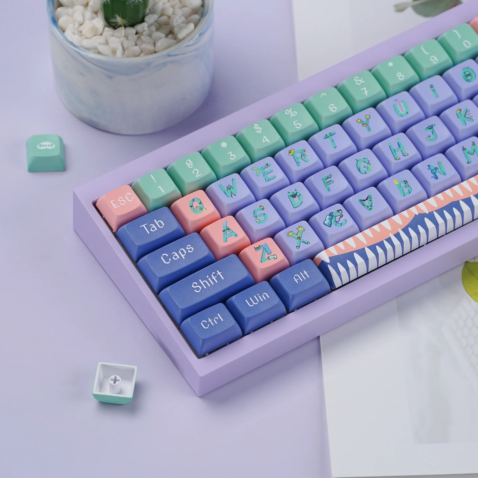 Night Owl XDA Profile Keycaps Set - Image 4