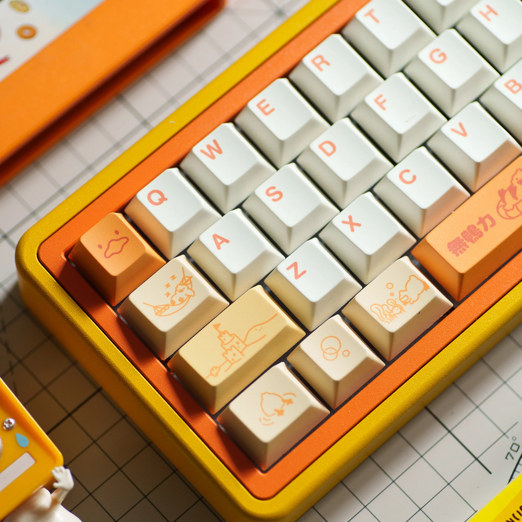 No ducking pressure Cherry profile Keycaps - Image 5