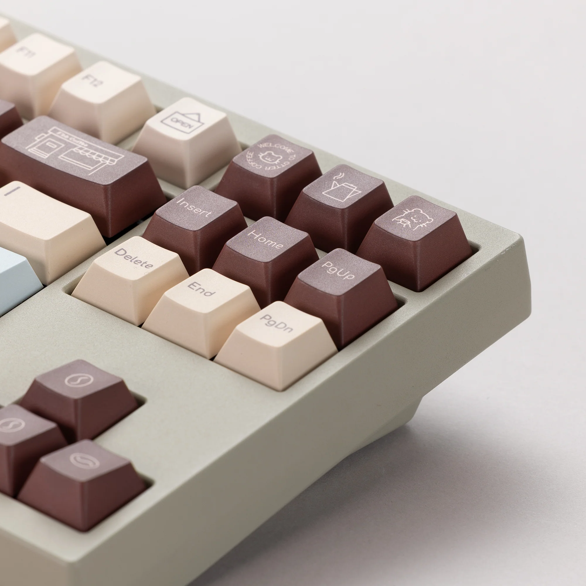 Otter Coffee Cherry profile Keycaps - Image 10
