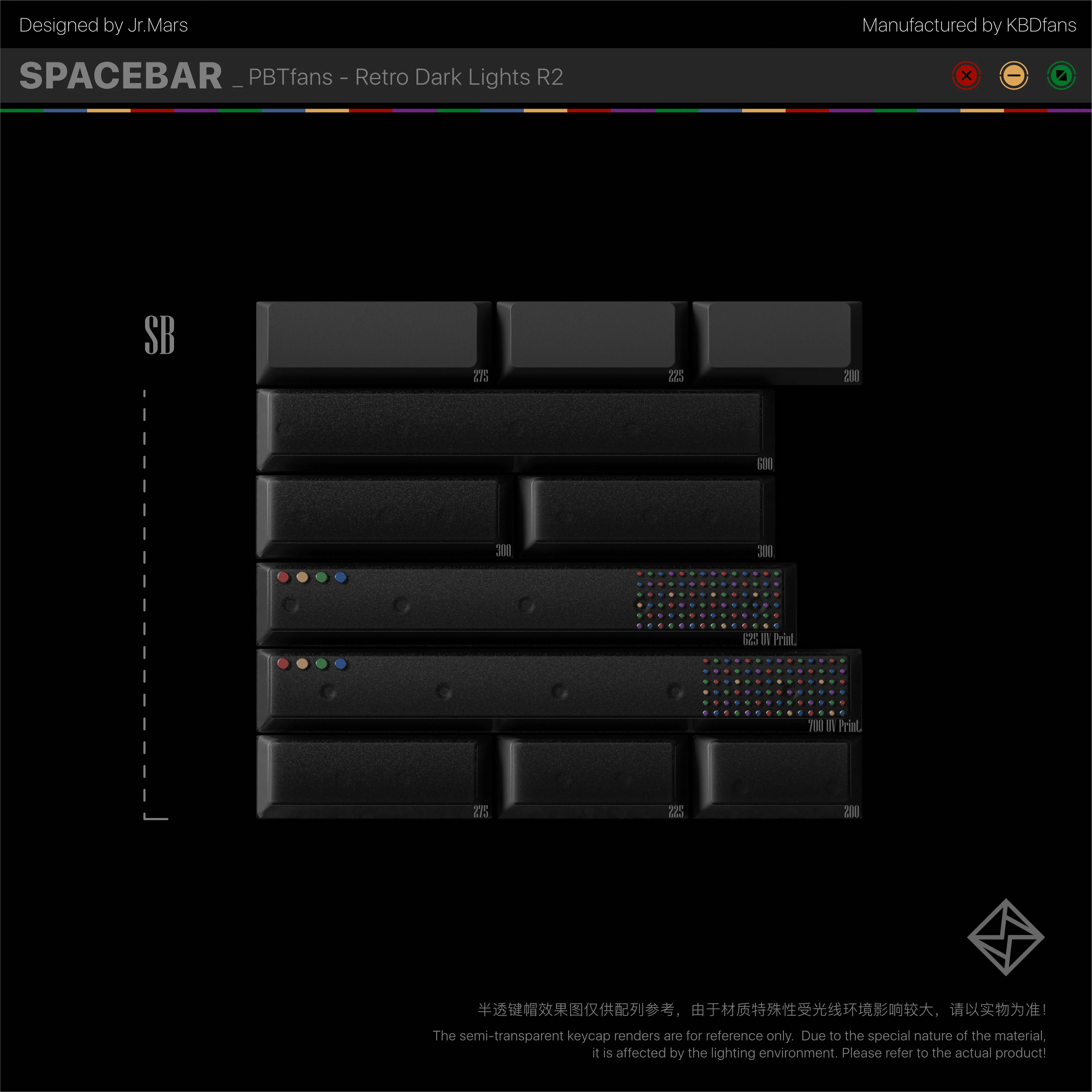 PBTfans Retro Dark Lights R2 - Image 4