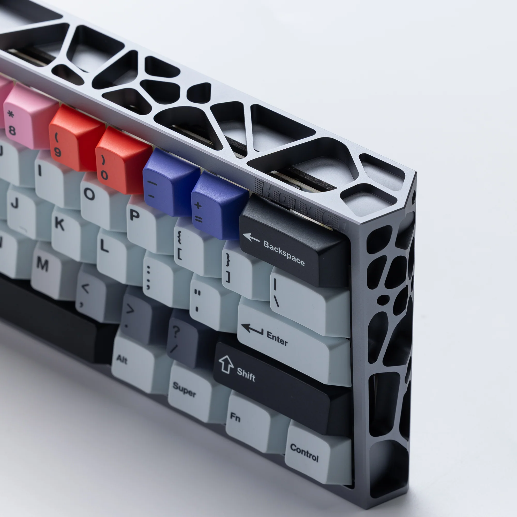 Ready to use Holy60 Keyboard Dark Gray with PBTfans No Signal - Image 6