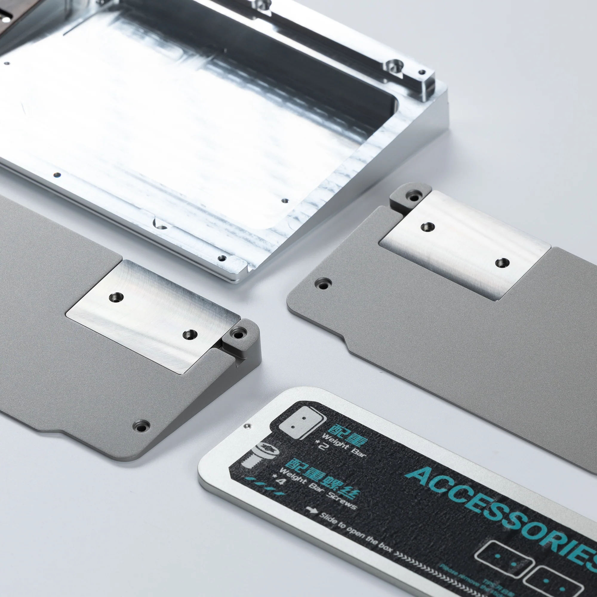 Tofu60 65 Stainless Steel Battery Bay Weight Bar - Image 3