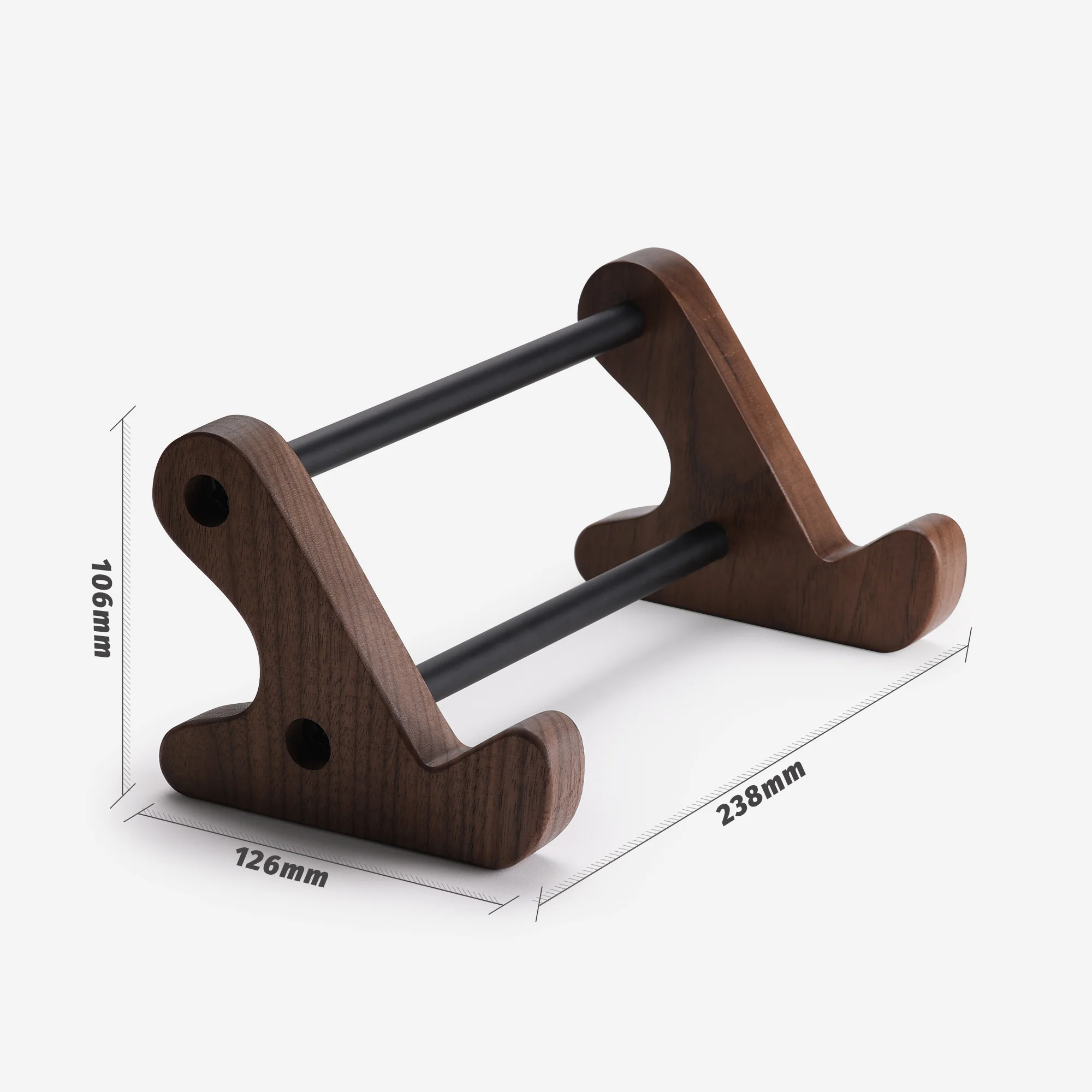 Walnut Wood Keyboard Stand - Image 16