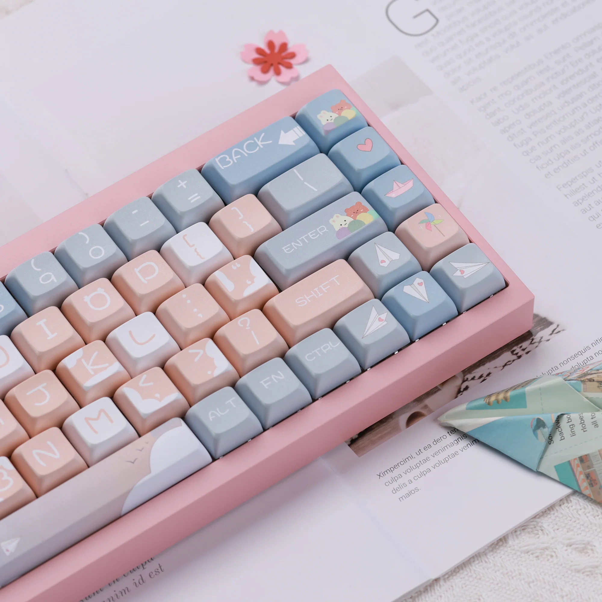 Paper Airplane XDA Profile Keycaps Set - Image 11