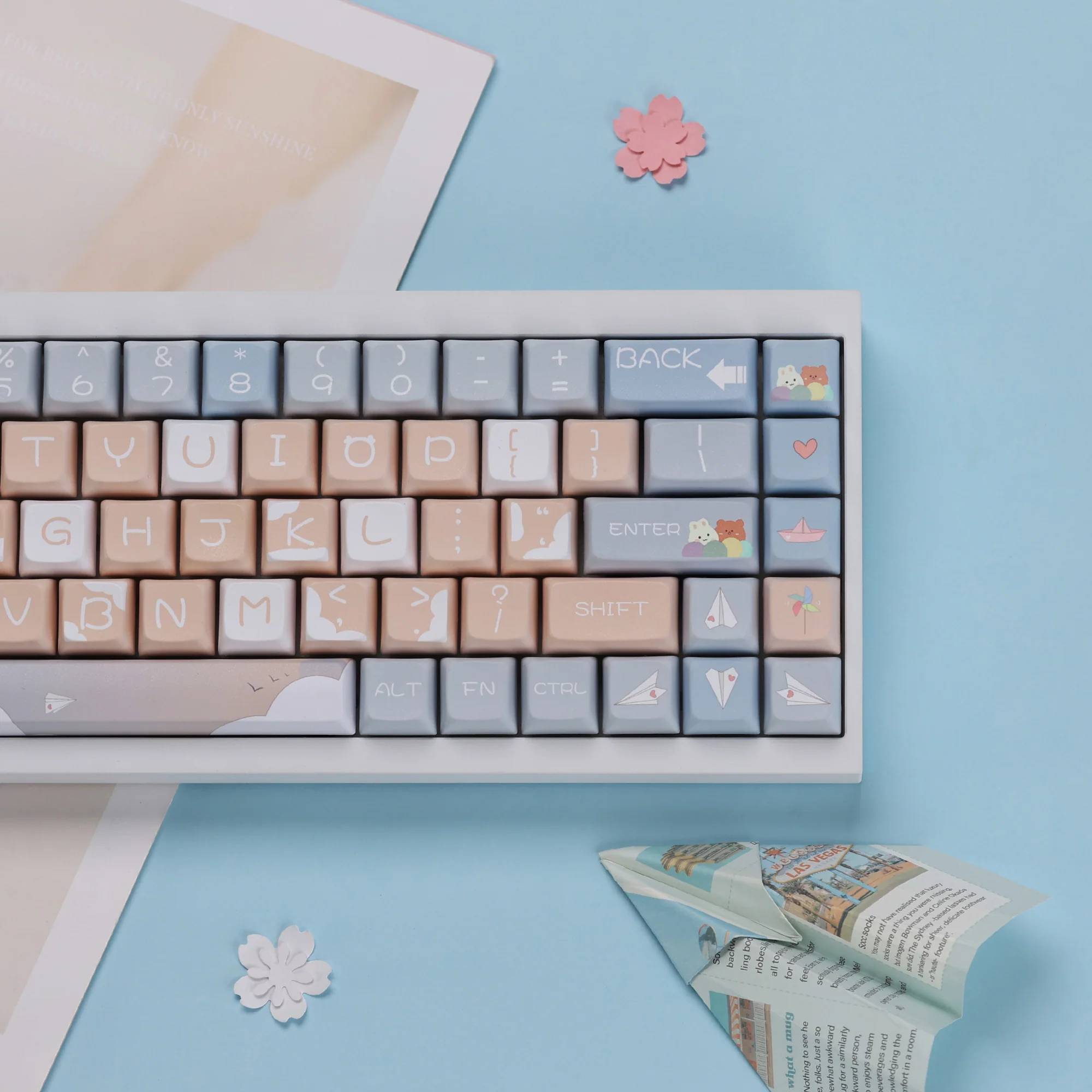 Paper Airplane XDA Profile Keycaps Set - Image 5