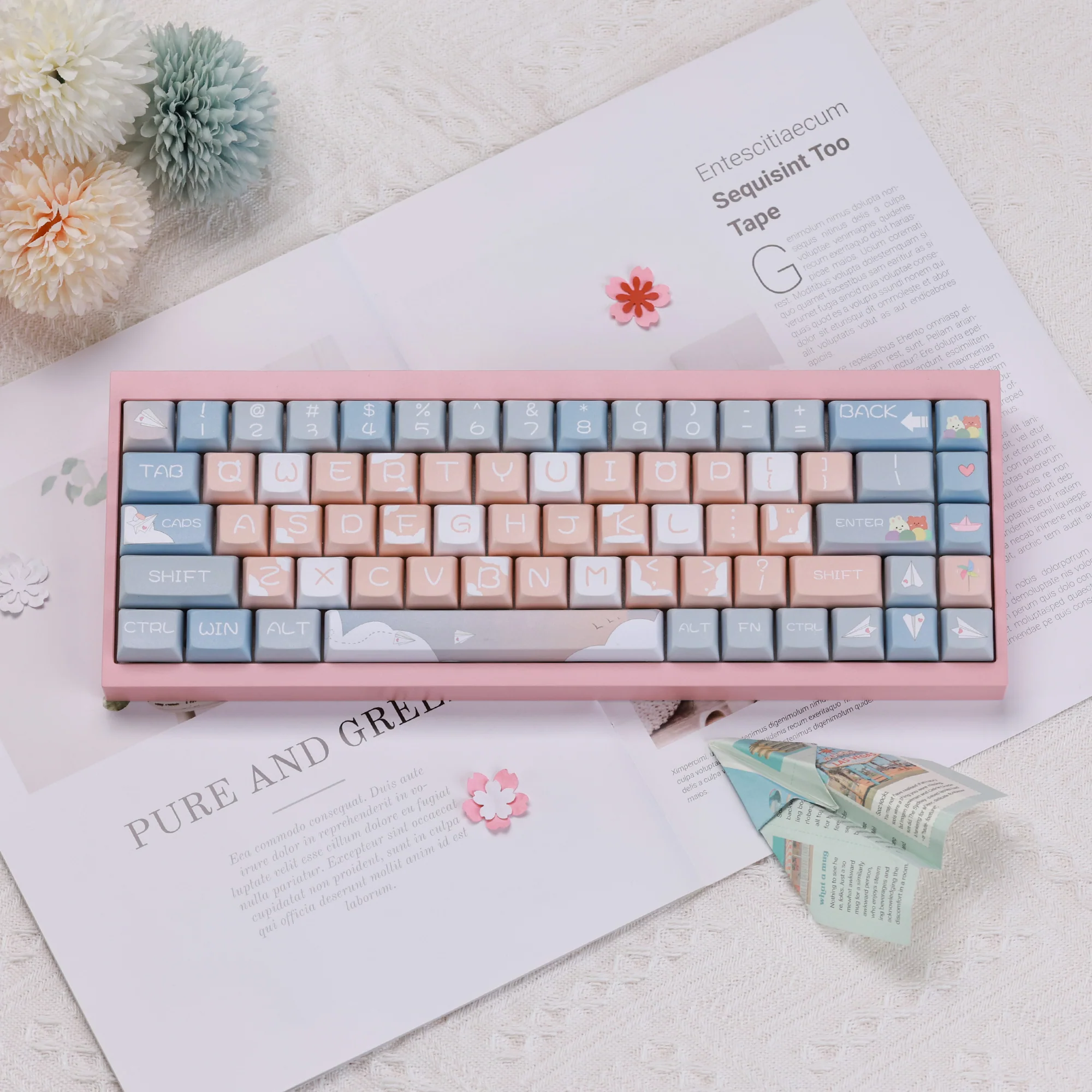 Paper Airplane XDA Profile Keycaps Set - Image 9